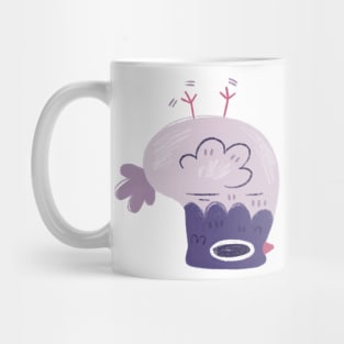 Upside Down Pigeon Mug